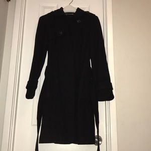 Coat | 76% wool | jacket| Banana Republic